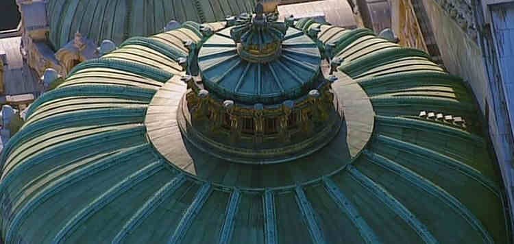 D&ocirc;me de l'Op&eacute;ra Garnier
