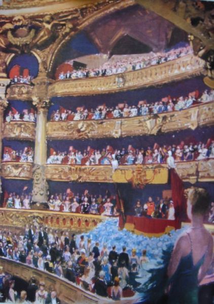 Repr&eacute;sentation &agrave; l'Op&eacute;ra Granier