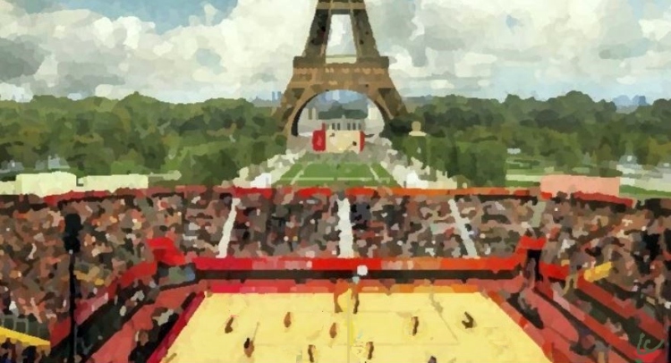 Volley Paris 2024 par Laura Voolu