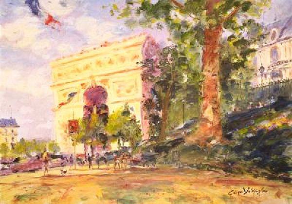 l'Arc de Triomphe par Georges Yoldjoglou 