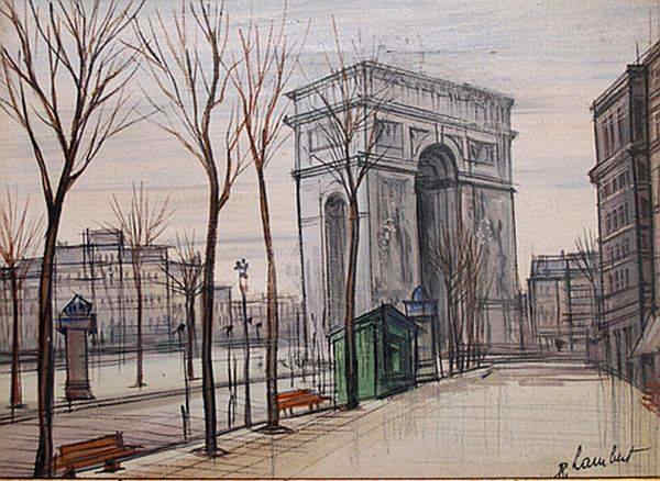 l'Arc de Triomphe par  Raoul Lambert