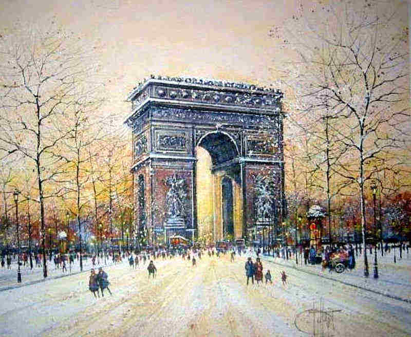 l'Arc de Triomphe par Guy Dessapt