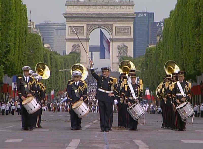 Arc de Triomphe 14 juillet  2011