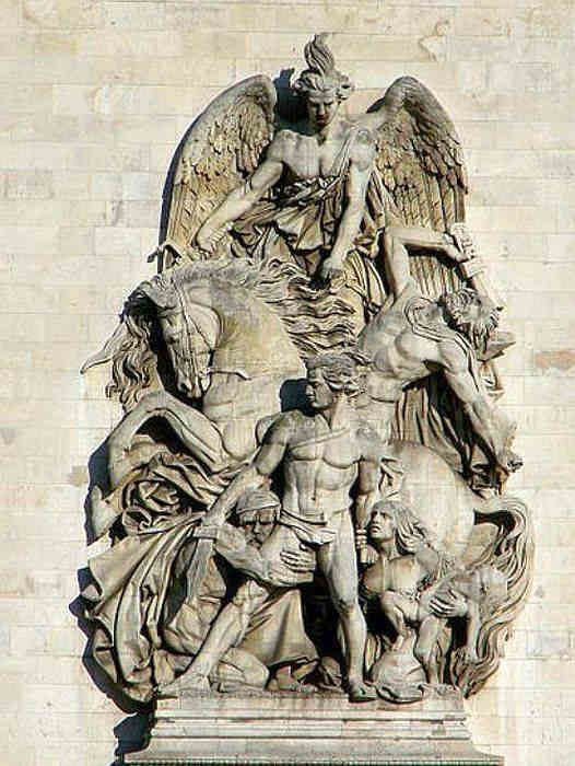 Statuaire de l'Arc de Triomphe