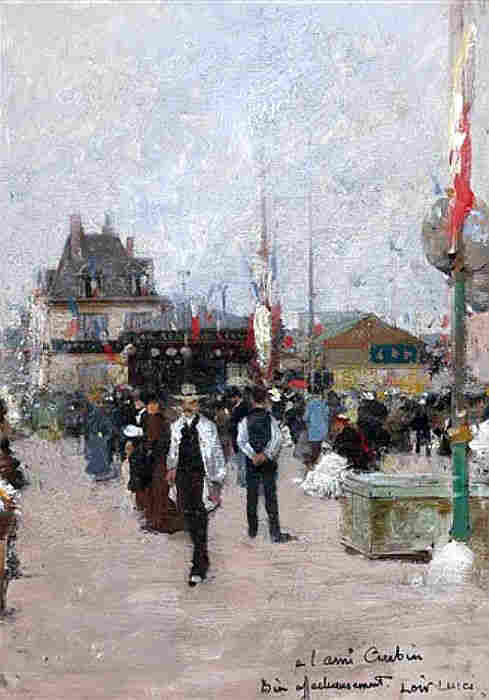 14 juillet &agrave; Paris par luigi loir