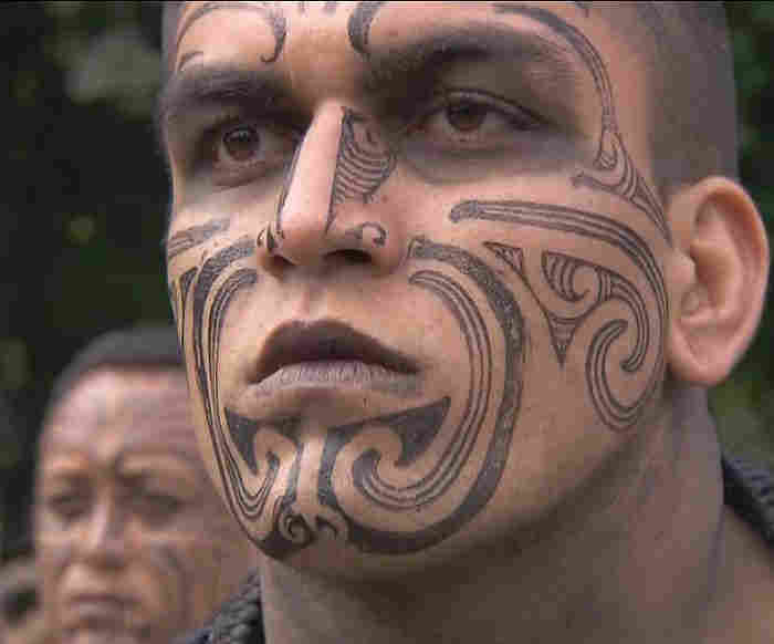 Maori on the Champs Elysees 14 july 2016