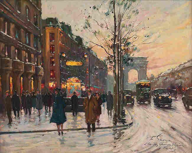  Champs Elys&eacute;es par Fran&ccedil;ois G&eacute;rome
