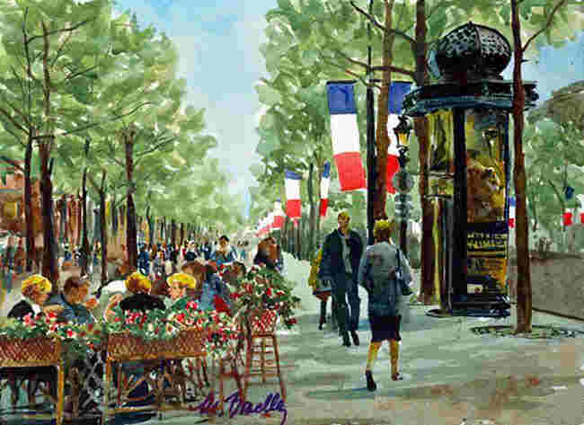   Champs Elys&eacute;es par Marilynne Bradley