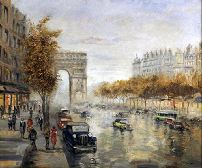 r les Champs Elys&eacute;es  par cesar villacres