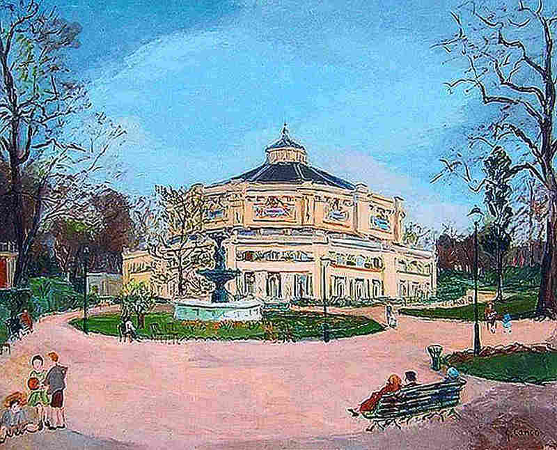 Carr&eacute; Marigny aux  Champs Elys&eacute;es  par Gabrielle Canon-Courio