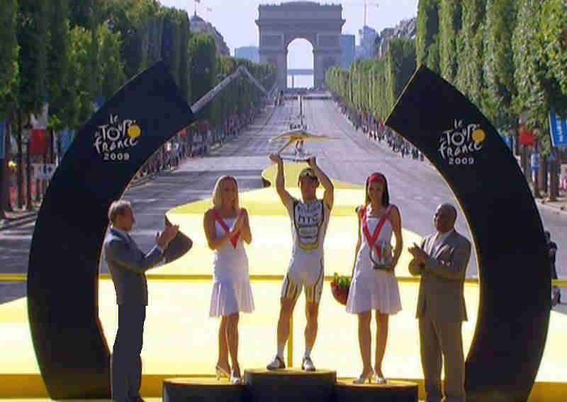 Marc Cavendish sur les Champs Elys&eacute;es