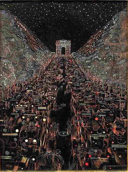 Champs Elys&eacute;es par Etienne Cournault