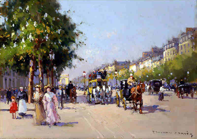  Champs Elys&eacute;es-Cl&eacute;menceau   par Edouard L&eacute;on Cort&egrave;s