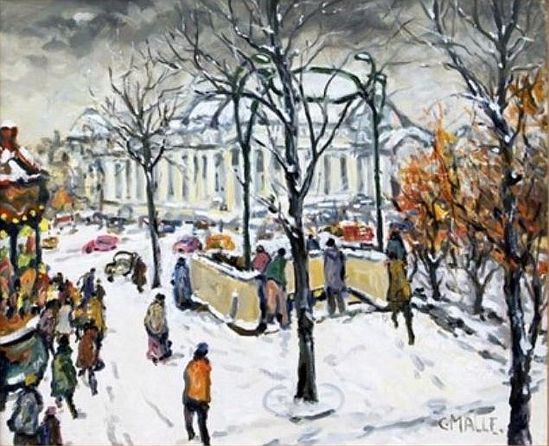 Arc de Triomphe aux Champs Elys&eacute;es par Marceli Mokwa