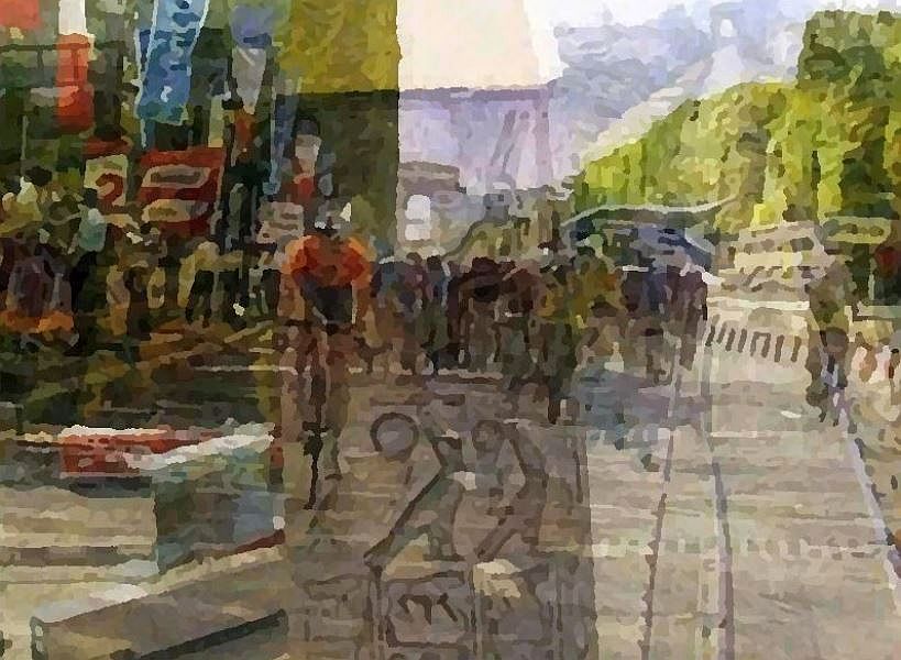 Tour de France aux Champs Elysees par Dan Kopel