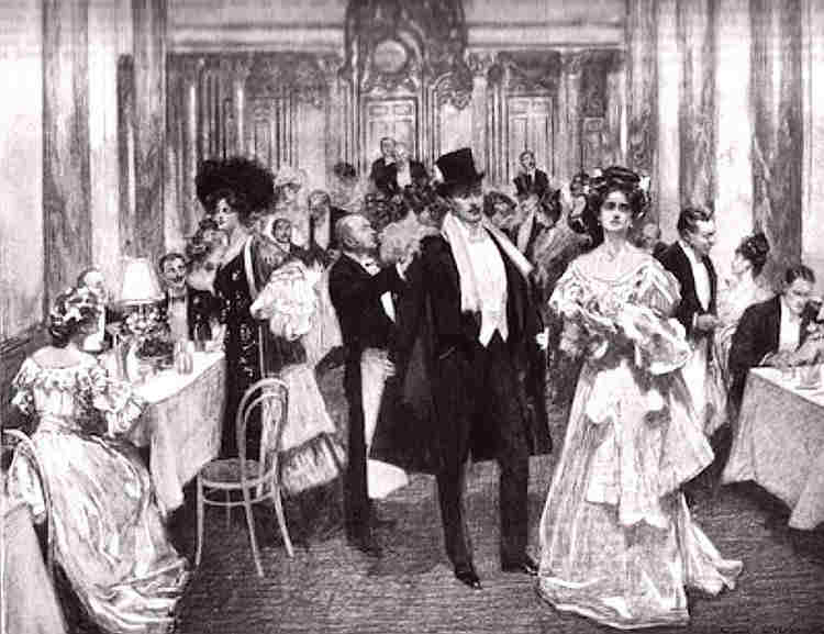 Chez Maxim's 1907