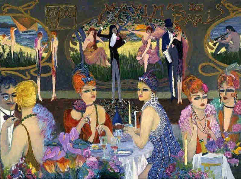 Chez Maxim's, rue Royale par Ramon Dilley