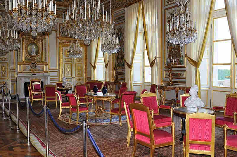 Salon d'honneur de l'h&ocirc;tel de la marine Place de la Concorde 