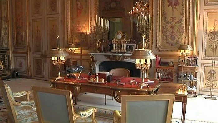  bureau du Pr&eacute;sident de la R&eacute;publique &agrave; l'Elys&eacute;e