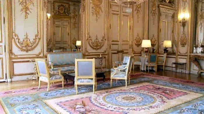 Un salon de Salle des f&ecirc;tes de  l'Elys&eacute;e