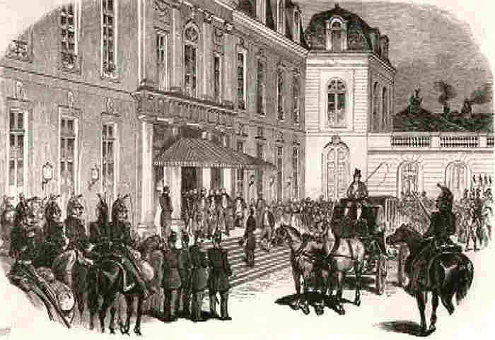 Entr&eacute;e de Louis Napol&eacute;on Bonaparte &agrave; l'Elys&eacute;e