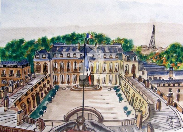 Palais de l'Elys&eacute;e par Sye