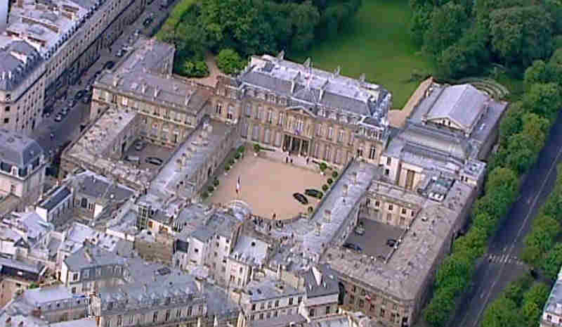 Vue de l'Elys&eacute;e