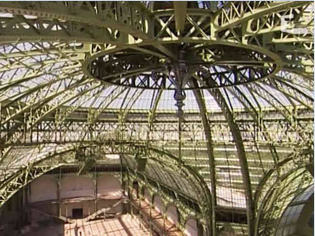 Structure verriere Grand Palais Paris