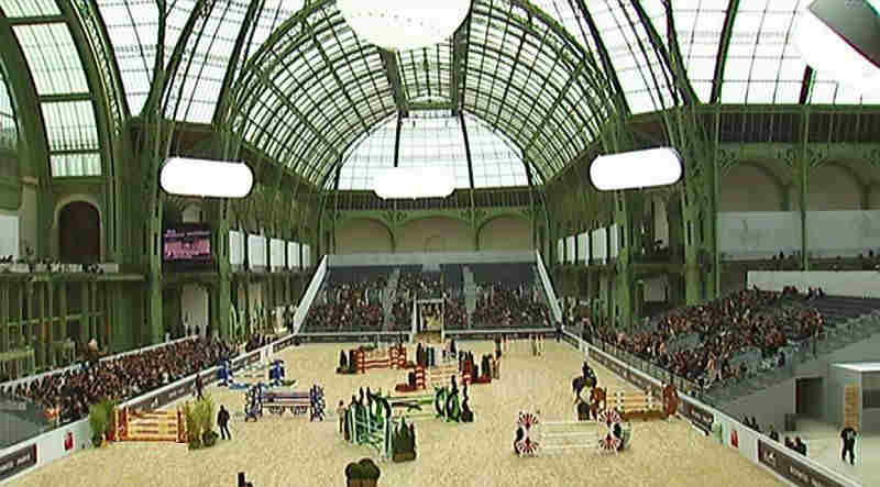 Concours hippique au grand Palais Paris