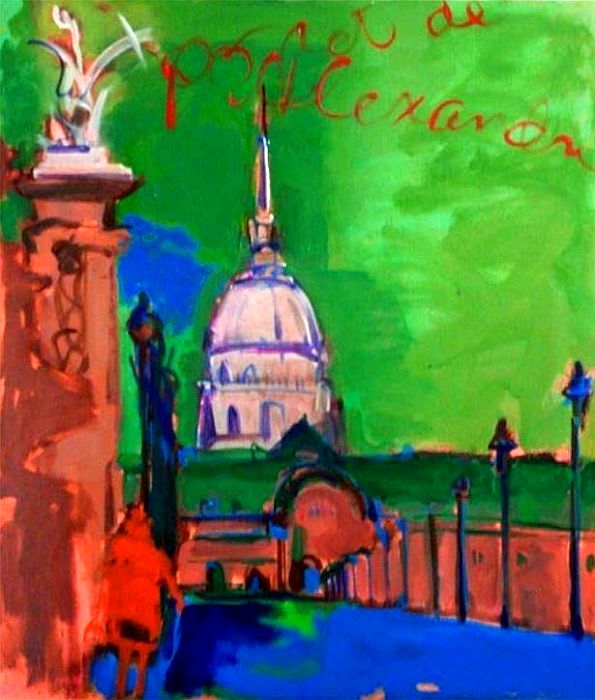 Pont Alexandre 3 par Yasuko Uemura
