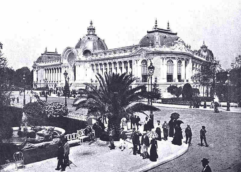 Le Petit Palais Paris en 1900
