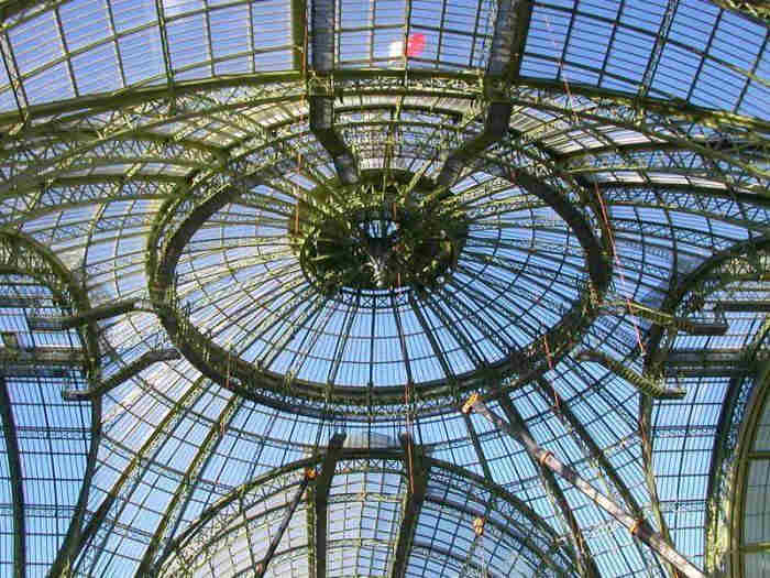 Structure verriere Grand Palais Paris
