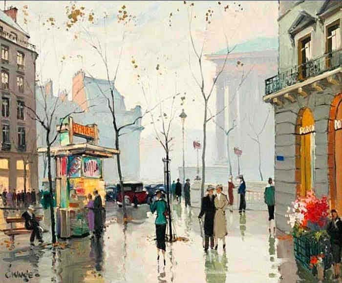 M&eacute;tro Madeleine &agrave; Paris par Constantin Kluge
