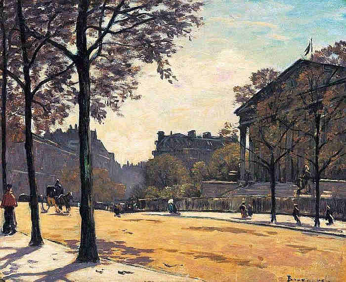 Paris, la Madeleine par Louis Braquaval