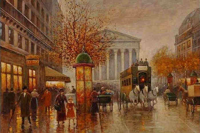 Paris, p lace de la Madeleine par Georges Payen