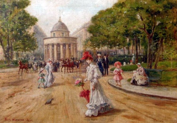 parc Monceau par Joaqu&iacute;n Pallar&eacute;s Allustante